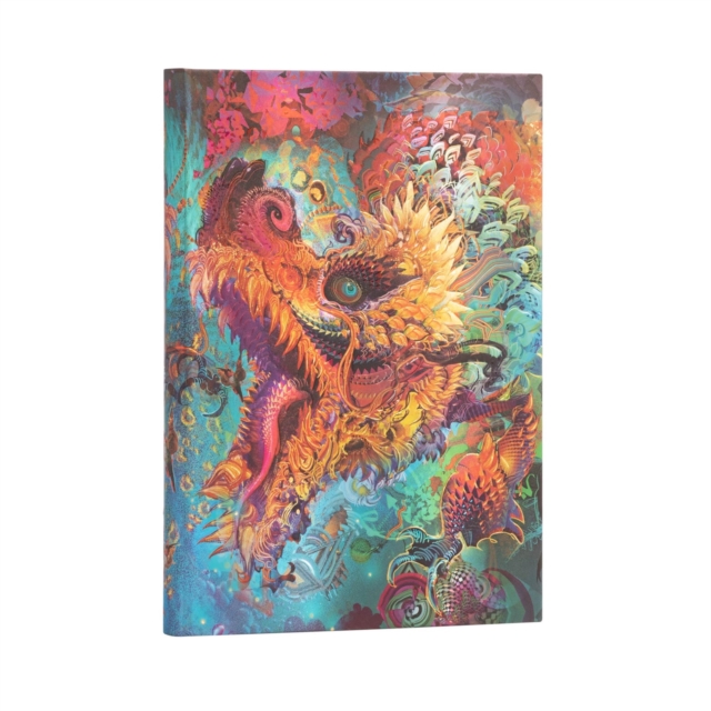 Humming Dragon (Android Jones Collection) Midi Unlined Hardcover Journal
