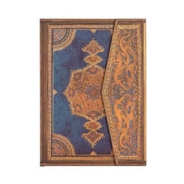 Safavid Indigo (Safavid Binding Art) Midi Unlined Hardcover Journal