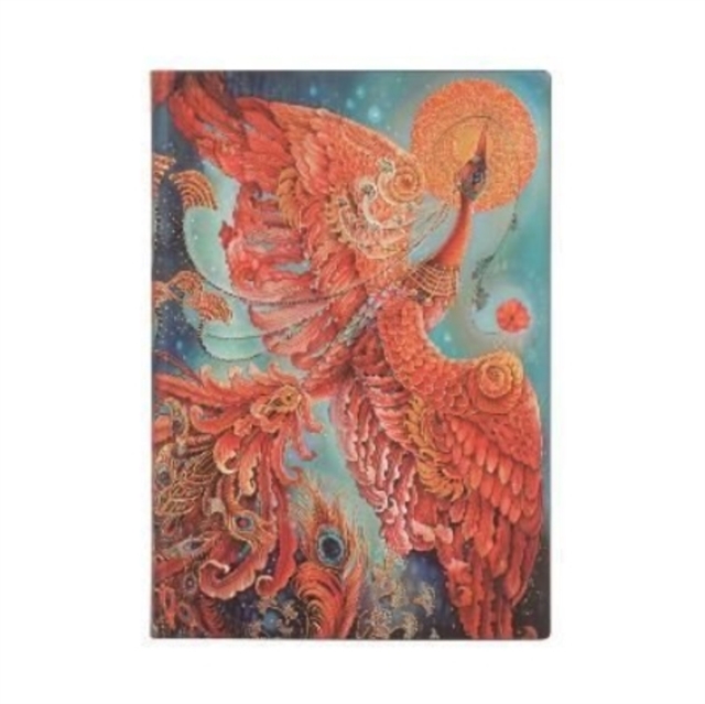 Firebird (Birds of Happiness) Midi Unlined Journal