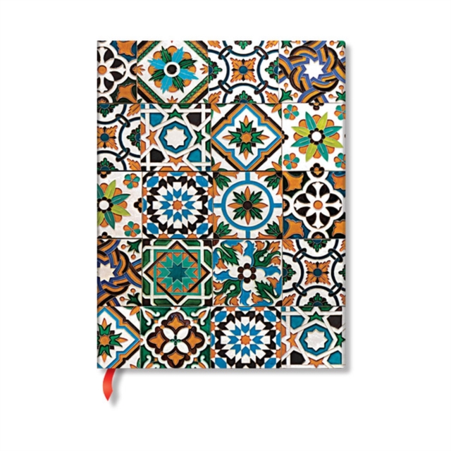 Porto (Portuguese Tiles) Ultra Unlined Hardback Journal (Elastic Band Closure)