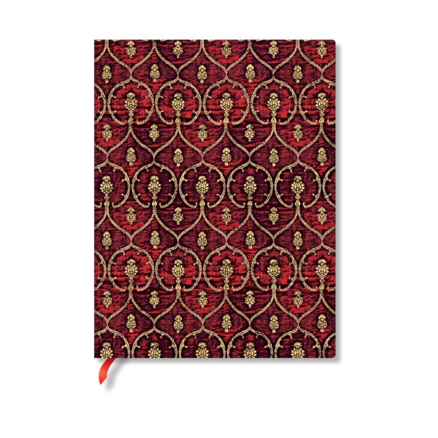 Red Velvet Ultra Unlined Softcover Flexi Journal (Elastic Band Closure)