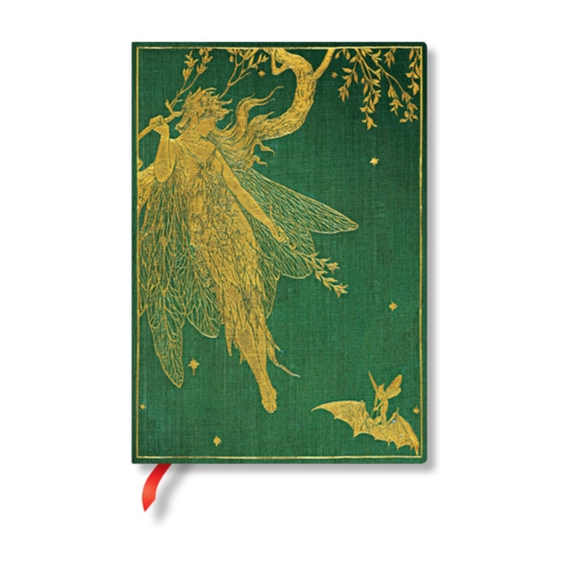 Olive Fairy (Lang's Fairy Books) Midi Lined Softcover Flexi Journal (Elastic Band Closure)