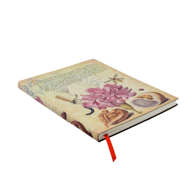 Pink Carnation (Mira Botanica) Ultra Unlined Softcover Flexi Journal (Elastic Band Closure)