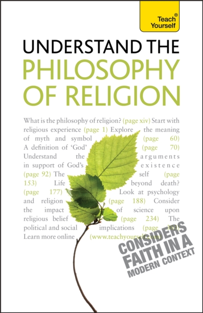 Understand the Philosophy of Religion: Teach Yourself