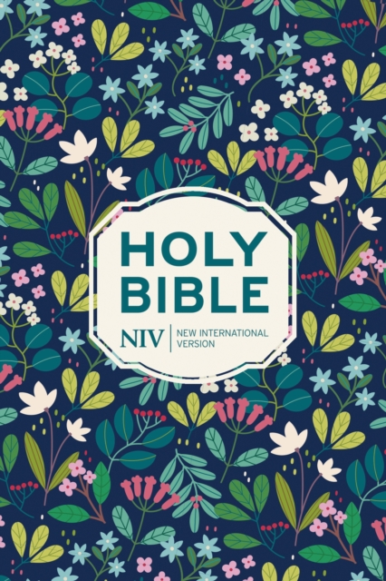 NIV Pocket Floral Hardback Bible