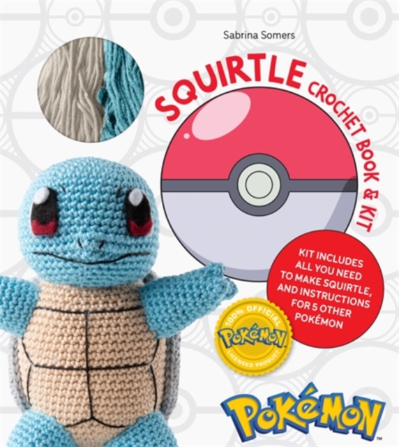 PokeMon Crochet Squirtle Book & Kit