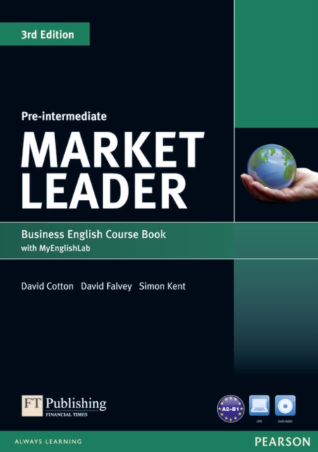 Market Leader 3rd Edition Pre-Intermediate Coursebook (with DVD-ROM incl. Class Audio) & MyLab