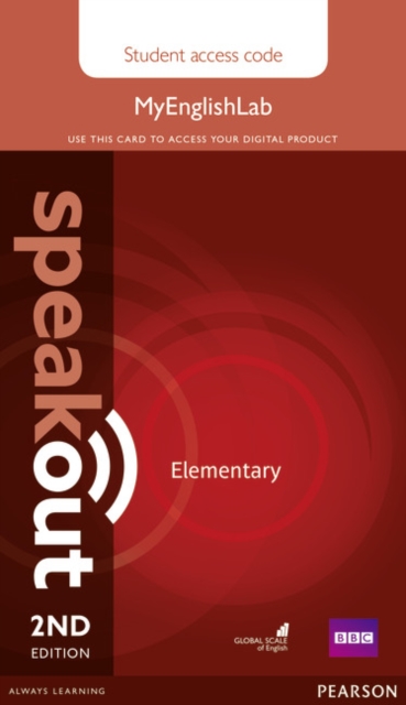 Speakout Elementary 2nd Edition MyEnglishLab Student Access Card (Standalone)