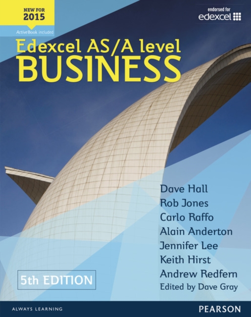 Pearson Edexcel AS & A Level Business (5th edition) Student Book