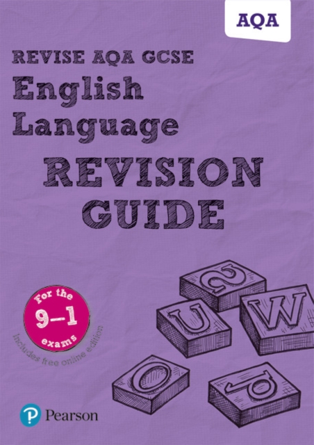 Pearson REVISE AQA GCSE English Language Revision Guide inc online edition - 2023 and 2024 exams