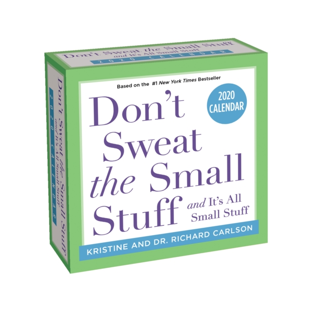 Don'T Sweat the Small Stuff... 2020 Day-to-Day Calendar