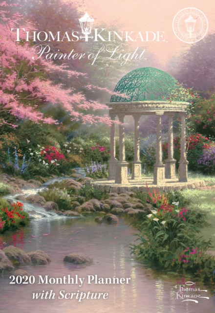 Thomas Kinkade Painter of Light with Scripture 2020 Monthly Pocket Planner