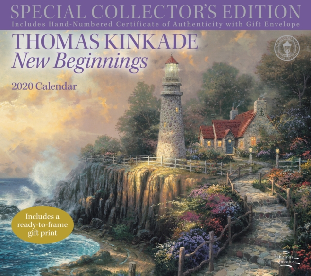 Thomas Kinkade Special Collector's Edition 2020 Deluxe Wall Calendar
