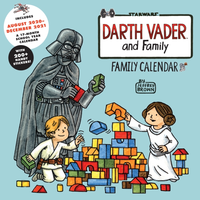 Darth Vader (TM) and Family: Family Wall Calendar (Includes August 2020-December 2021)