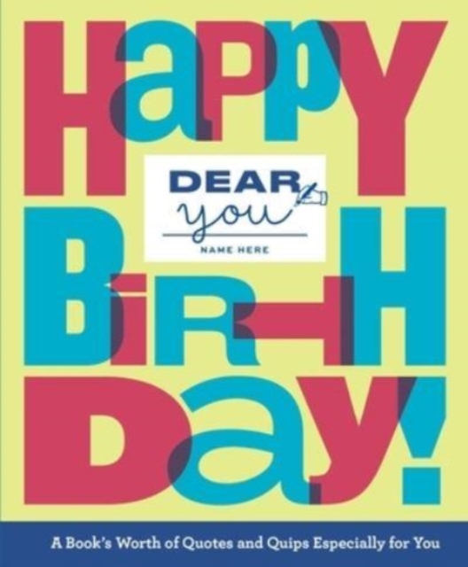 Dear You: Happy Birthday!