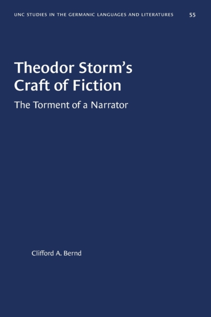 Theodor Storm's Craft of Fiction