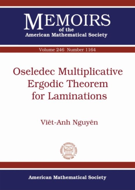 Oseledec Multiplicative Ergodic Theorem for Laminations