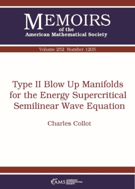 Type II Blow Up Manifolds for the Energy Supercritical Semilinear Wave Equation