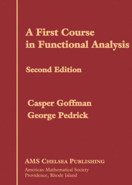 First Course in Functional Analysis