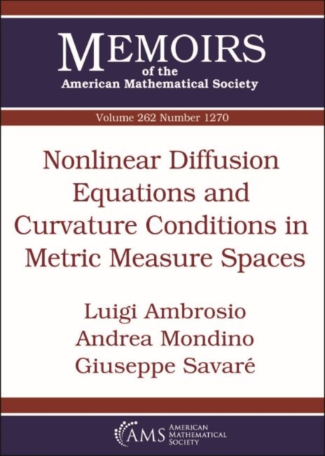 Nonlinear Diffusion Equations and Curvature Conditions in Metric Measure Spaces