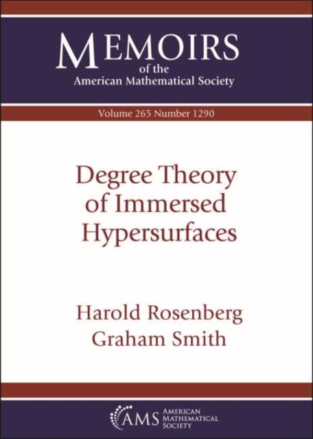 Degree Theory of Immersed Hypersurfaces