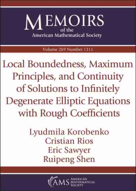 Local Boundedness, Maximum Principles, and Continuity of Solutions to Infinitely Degenerate Elliptic Equations with Rough Coefficients