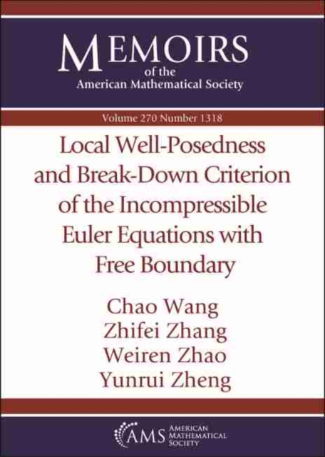 Local Well-Posedness and Break-Down Criterion of the Incompressible Euler Equations with Free Boundary