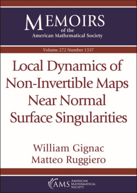 Local Dynamics of Non-Invertible Maps Near Normal Surface Singularities