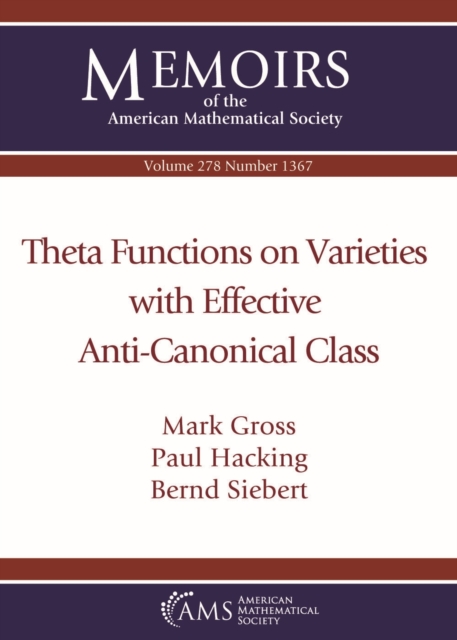 Theta Functions on Varieties with Effective Anti-Canonical Class