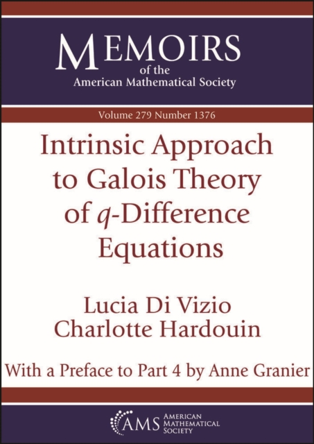 Intrinsic Approach to Galois Theory of $q$-Difference Equations