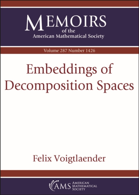 Embeddings of Decomposition Spaces