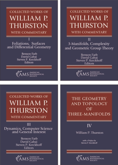 Collected Works of William P. Thurston with Commentary (The Set)