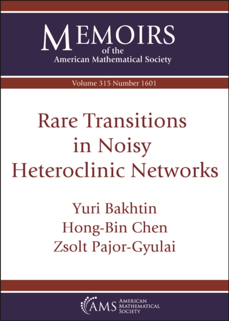 Rare Transitions in Noisy Heteroclinic Networks