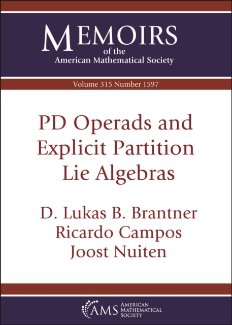 PD Operads and Explicit Partition Lie Algebras