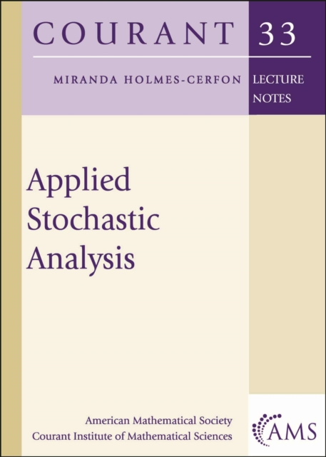 Applied Stochastic Analysis