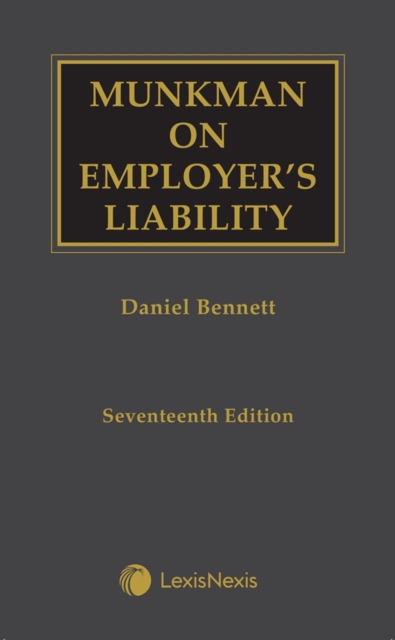 Munkman on Employer's Liability