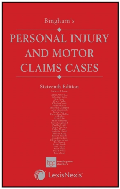 Bingham & Berrymans' Personal Injury and Motor Claims Cases