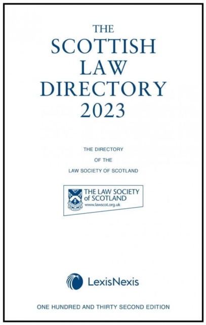 Scottish Law Directory: The White Book 2023