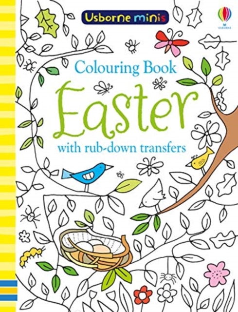 Colouring Book Easter with Rub Downs