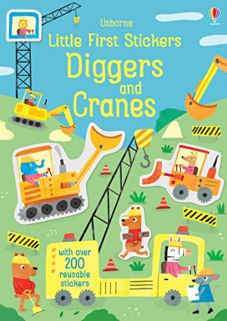 Little First Stickers Diggers and Cranes
