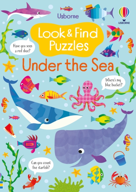 Look and Find Puzzles Under the Sea