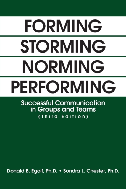 Forming Storming Norming Performing