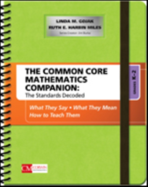 Common Core Mathematics Companion: The Standards Decoded, Grades K-2