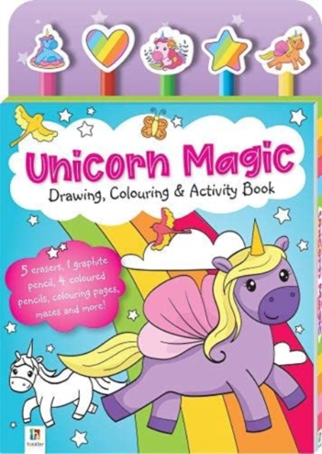 Unicorn Magic: Drawing, Colouring & Activity Book