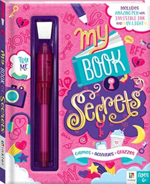 My Secret Book of Stuff (refresh) UK Invisible Ink Only
