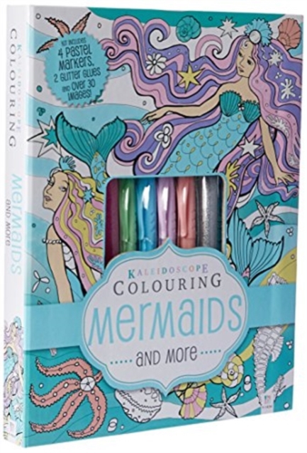 Kaleidoscope Pastel Colouring Kit: Mermaids and More