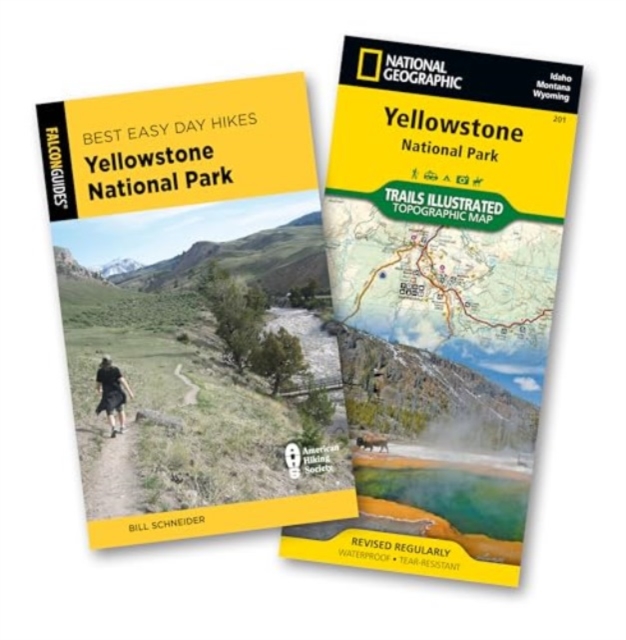 Best Easy Day Hiking Guide and Trail Map Bundle: Yellowstone National Park