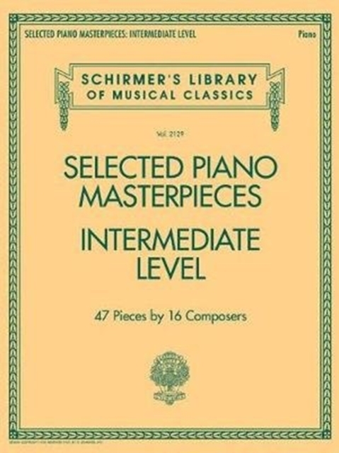 Selected Piano Masterpieces - Intermediate Level (Piano Book)