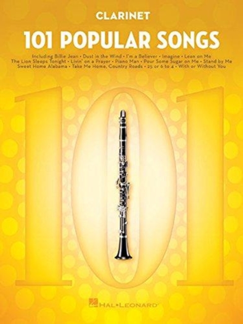 101 Popular Songs - Clarinet