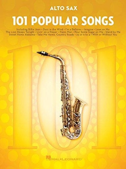 101 Popular Songs - Alto Saxophone